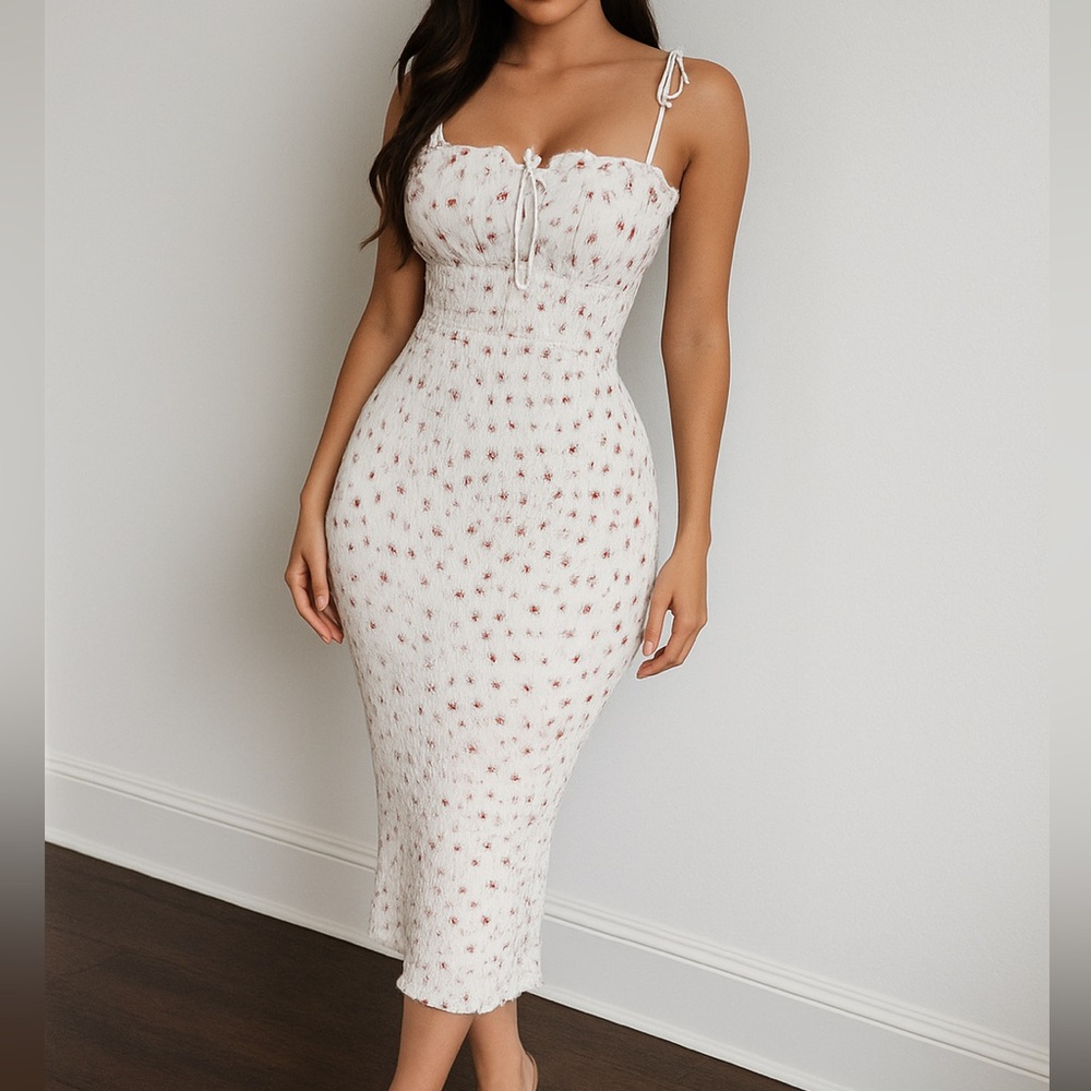 Verge Girl Reverse Clothing smocked dress